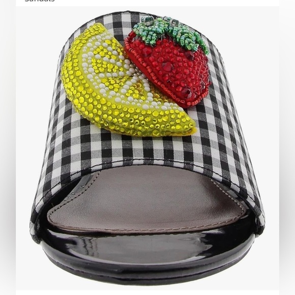 🍓🍋 Betsey Johnson Women's Lindyy Slides Sandals🍓🍋SZ 11-NWT - Picture 14 of 14